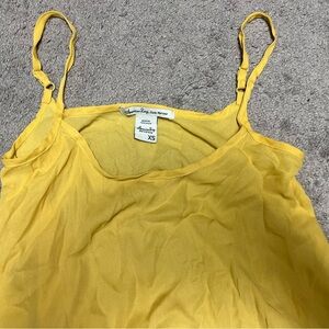 American Rag Yellow Camisole Top